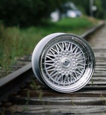 Cerchi 4X 16" BBS RS STYLE 5X100 5X112 9J ET15 Argento per Mercedes Subaru VW