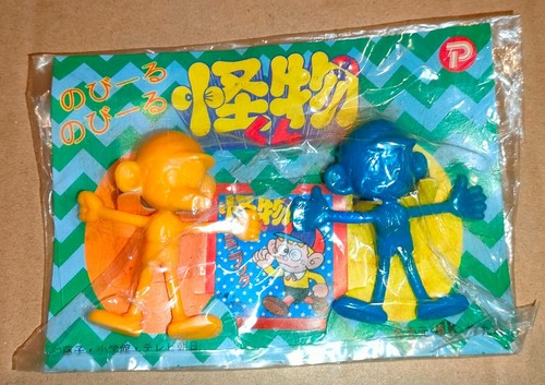Kaibutsu kun eraser set - eraser, popy