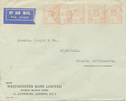 1932 meter post gvr - 1932, 6d+1