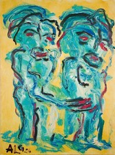 Dipinto olio arte religiosa