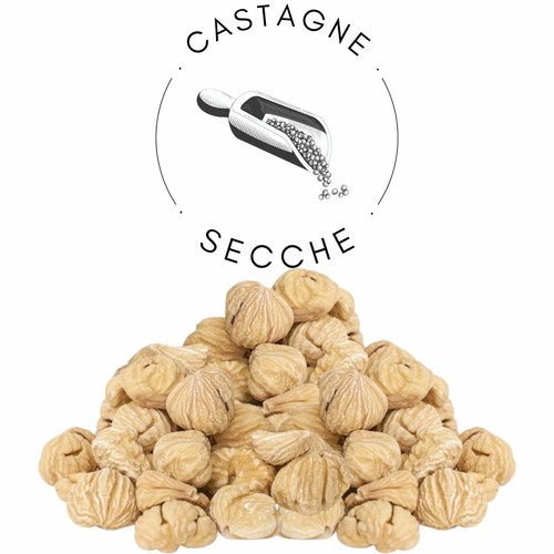 1kg castagne italiane secche - 1kg,
