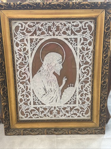 Quadro antico immagine sacra - quadro,