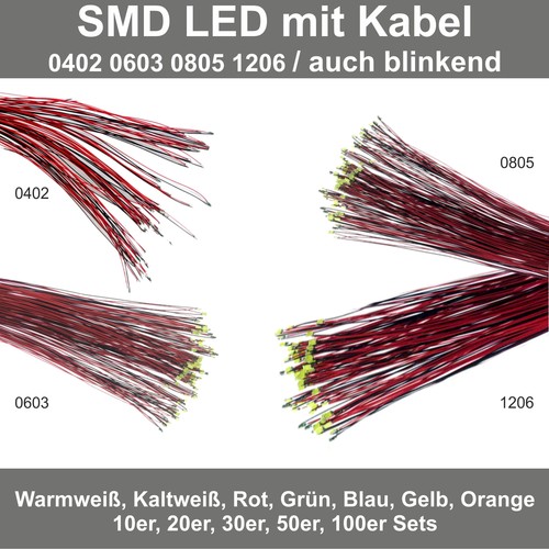 100pz smd led 0402 0603 - led,
