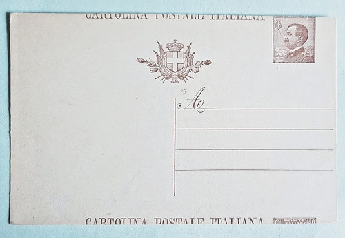 Cartolina postale centesimi - cartolina,