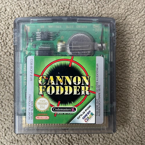 Cannon fodder gioco nintendo - cannon,