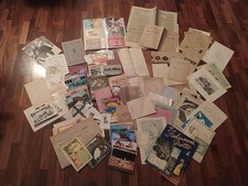 SUPER LOTTO COLLEZIONISMO CARTACEO ANTICO e VINTAGE CARTOLINE GIORNALI STAMPE+++