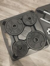 KIT MANUBRI BODYBUILDING DA 20 KG IN GHISA NUOVI