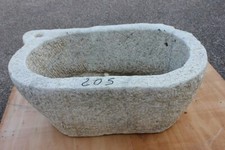 VASCA IN PIETRA granito 85X55  H32 N. 20 S  da giardino lavandino fioriera