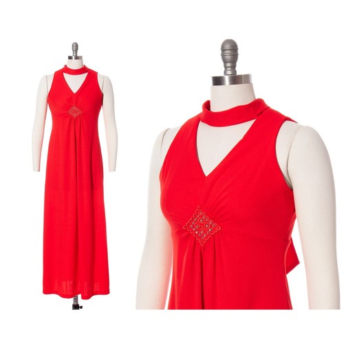 Maxi abito vintage anni - , 70