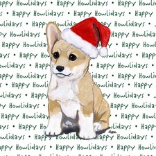 Corgi Sottobicchieri Natale a
