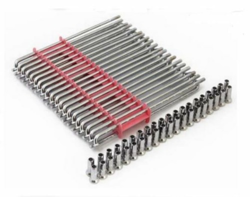 Kit raggi cromati per - 40,