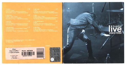 Vasco rossi tracks live - cd,