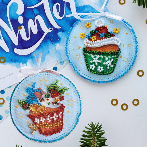 Kit ricamo perline torta - , di