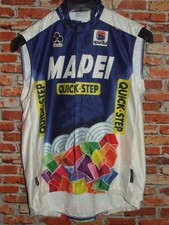MAPEI SPORTFUL SMANICATO WINDSTOPPER MAGLIA BICI CICLISMO SHIRT CYCLISM tg. L
