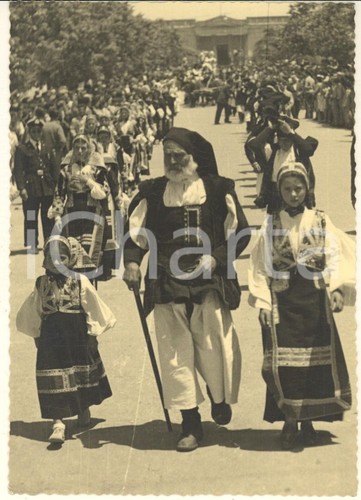 1955 folklore sassari - ca,