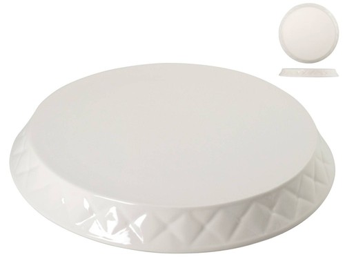 Piatto torta ceramica - h&h, 29.5