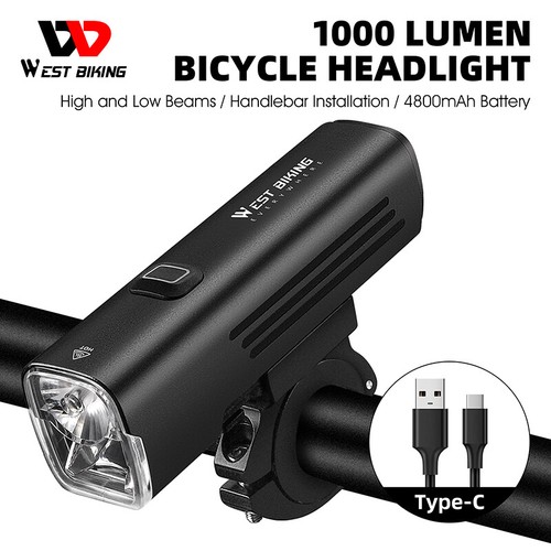West biking 1000lm - west,