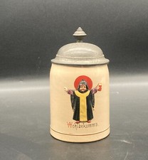 Boccale Birra Ceramica Di 1890