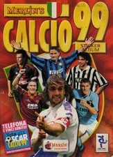 ALBUM figurine CALCIATORI MERLIN'S CALCIO '99 Quasi COMPLETO (-224)
