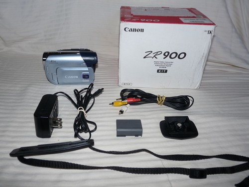 Canon zr900 zr900a minidv - canon,