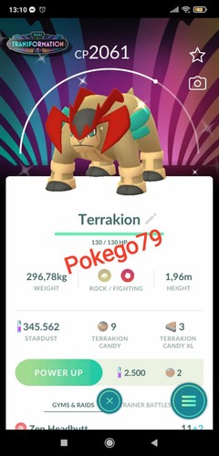 Pokemon shiny terrakion - shiny,