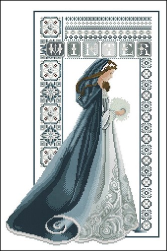 Cross stitch pattern - cross, celtic
