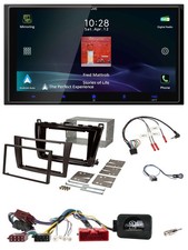 JVC USB Bluetooth 2DIN DAB volante autoradio per Mazda 6 2010-2012 pianoforte attivo