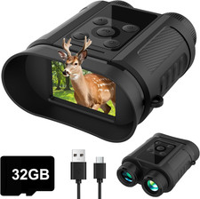 Visore Notturno, Schermo HD Da 2,4'' Fotocamera Binoculare per Foto E Video Con 