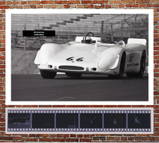 Negativo auto da corsa Porsche 908 Steve McQueen 1970 foto 35 mm! Striscia originale
