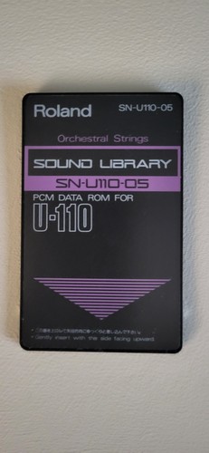 Roland sound library - sound,