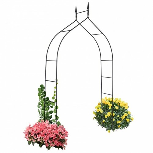 Metal garden arch gothic - garden, arbor