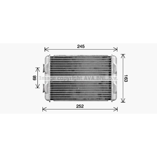 Scambiatore calore interno - scambiatore, di