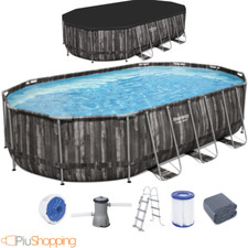 Piscina fuoriterra ovale - piscina,