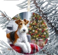 Fox Terrier cane da appendere