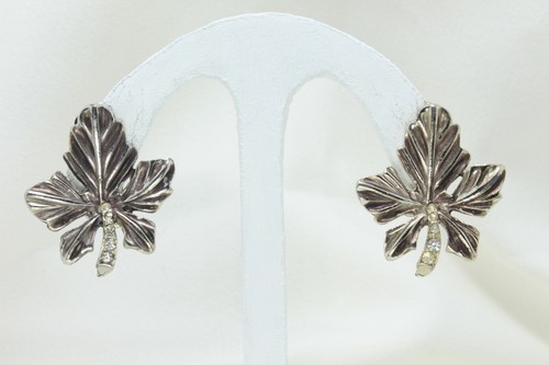 Orecchini clip tono argento - orecchini,