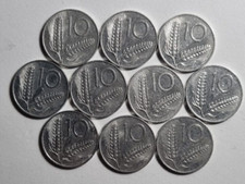 10 Lire 1967 - Lotto 10 Monete