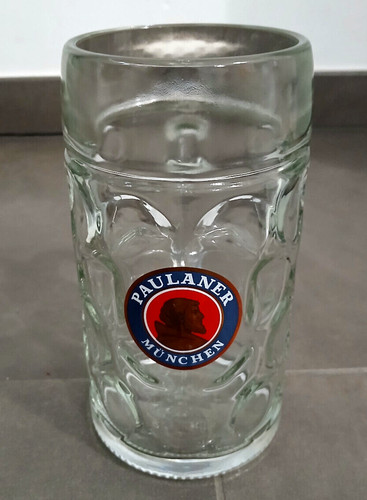 Boccale birra paulaner - lt.,