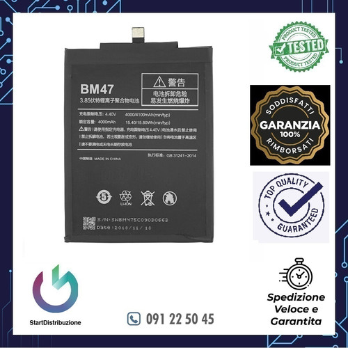 Bm47 batteria compatibile - bm47, per