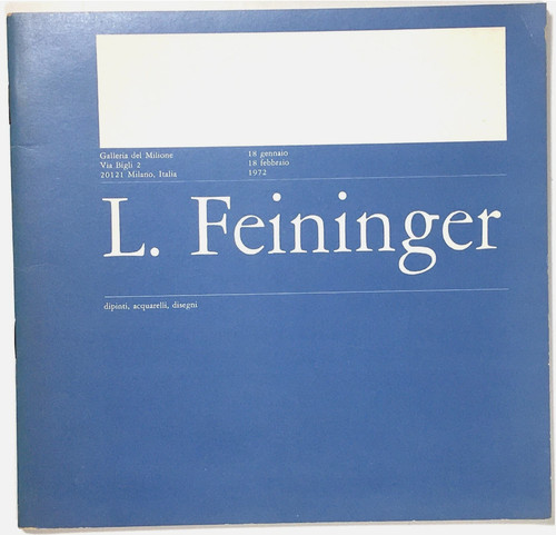 Lyonel feininger dipinti - lyonel,