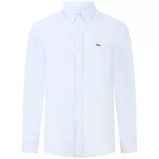 LACOSTE - Camicia celeste con