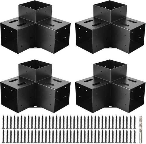 Staffe per pergola 4x4 - staffe,
