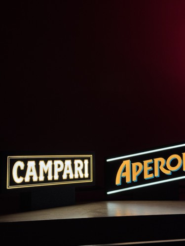 Set lampade banco aperol - 3,