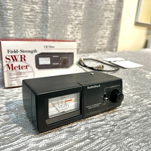 Radio epoca shack swr meter - radio,
