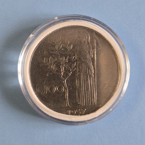 Moneta 100 lire 1957 - -,