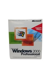 (NUOVO) Microsoft Windows 2000 Professional Retail Box sigillato (versione aggiornamento)