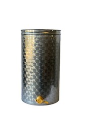 MATURATORE PER  MIELE  INOX CON RUBINETTO  IN PLASTICA INCLUSO,  PIEDE OPTIONAL