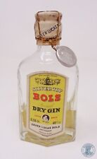 Miniature / Mignon Dry Gin BOLS Silver Top con sigillo Testa di Donna