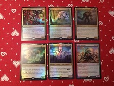 LOTTO CARTE MAGIC 6 Carte Rare Tutte Foil Da Collezione! N.1003