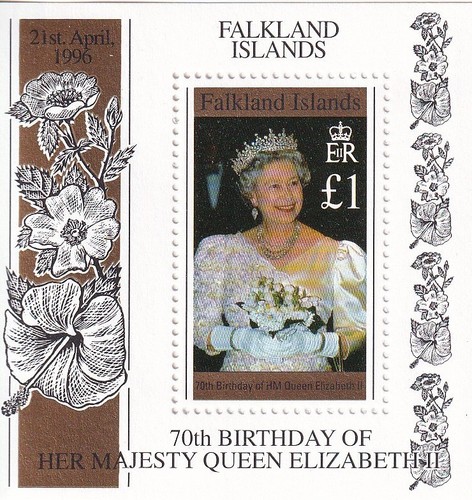 1996 isole falkland qeii - 1996,