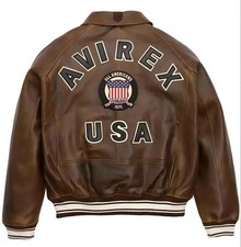 Avirex Uomo Pelle di Vacchetta